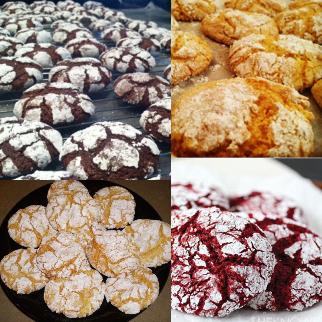 Kitsch Confections - These light and fluffy dream cookies are delicious in any flavor. Pictured are Chocolate Snowflake, Orange Dream, Lemon Delight and Red Velvet Dream Cookies