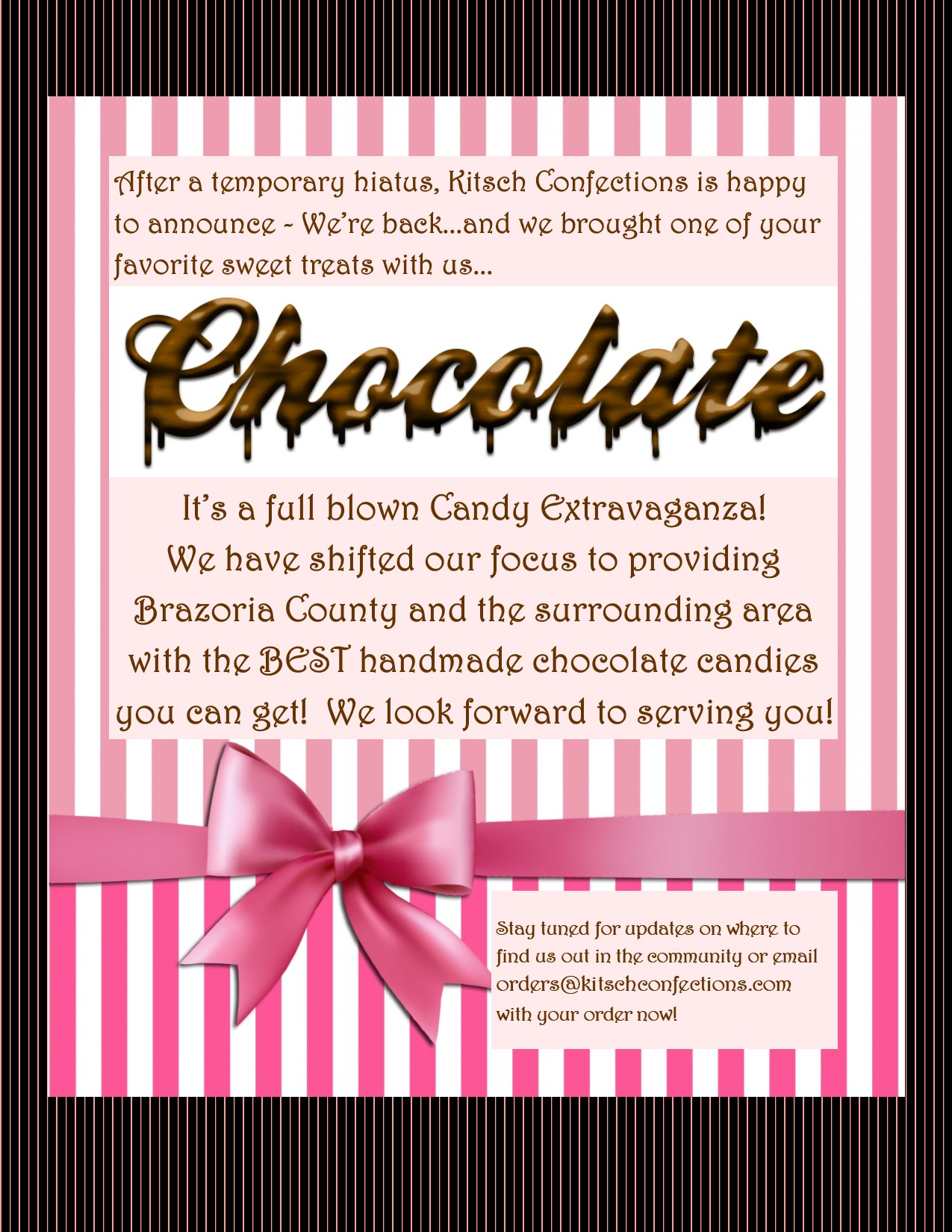 Announcement Apr 2019